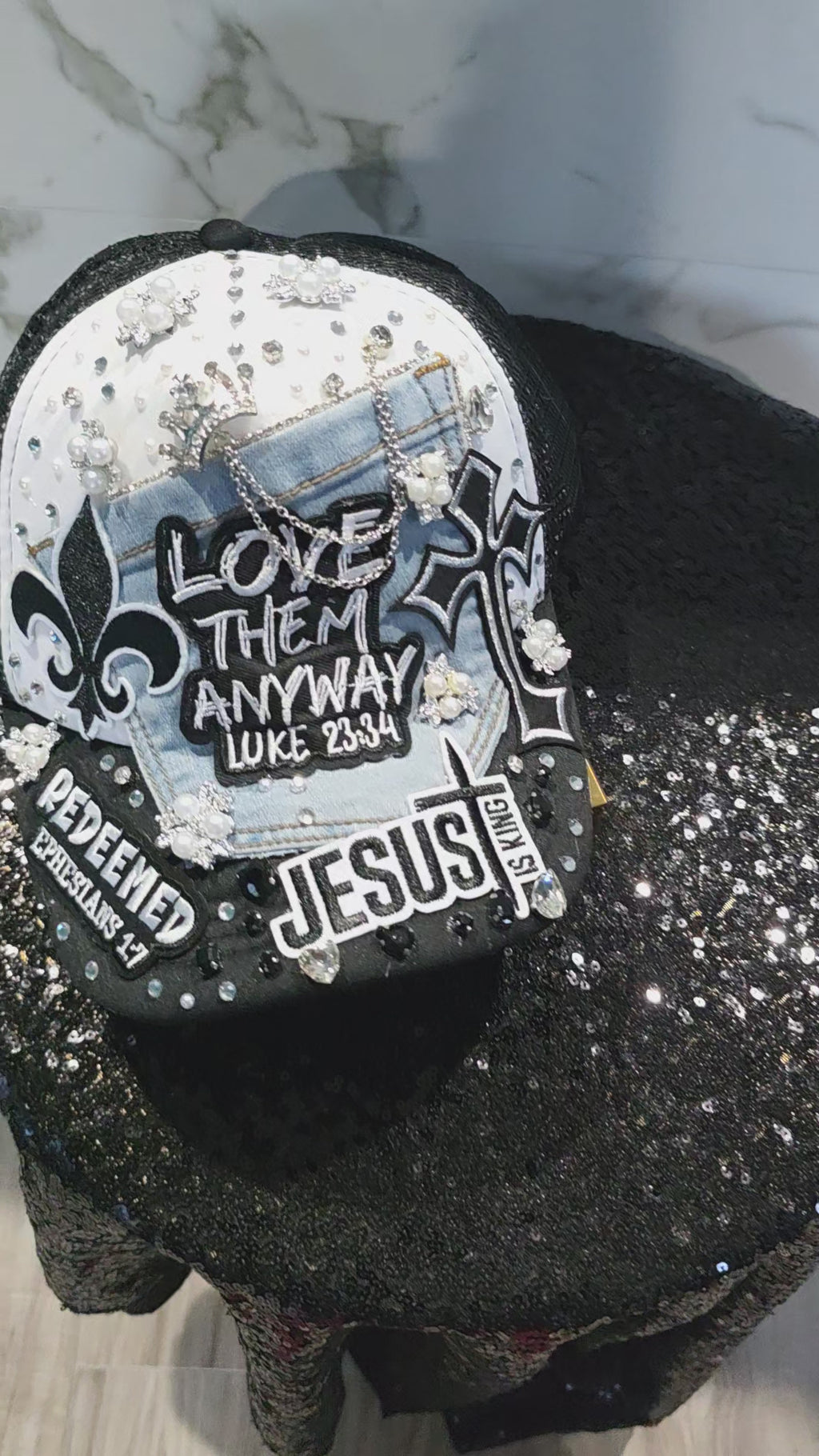 Love Them Anyway🖤 Custom Cap