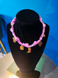 Pink Western Bandana Necklace