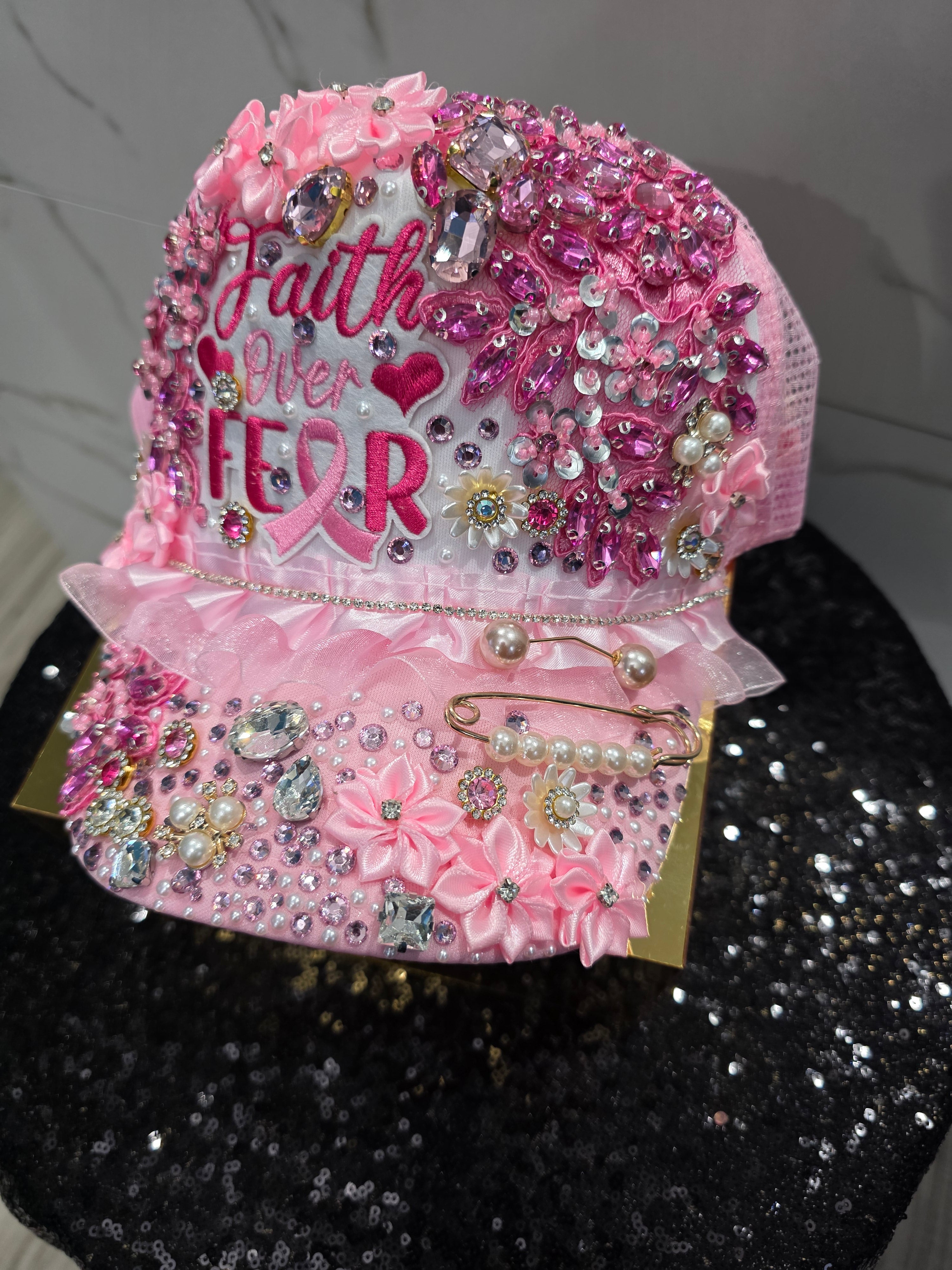 "Faith Over Fear" Junkie Custom Cap