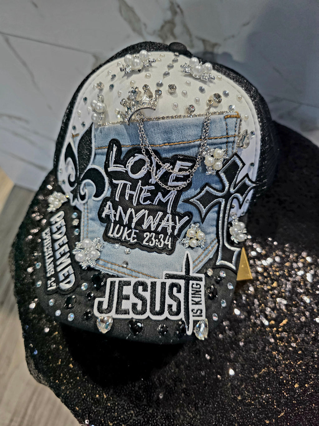 Love Them Anyway🖤 Custom Cap