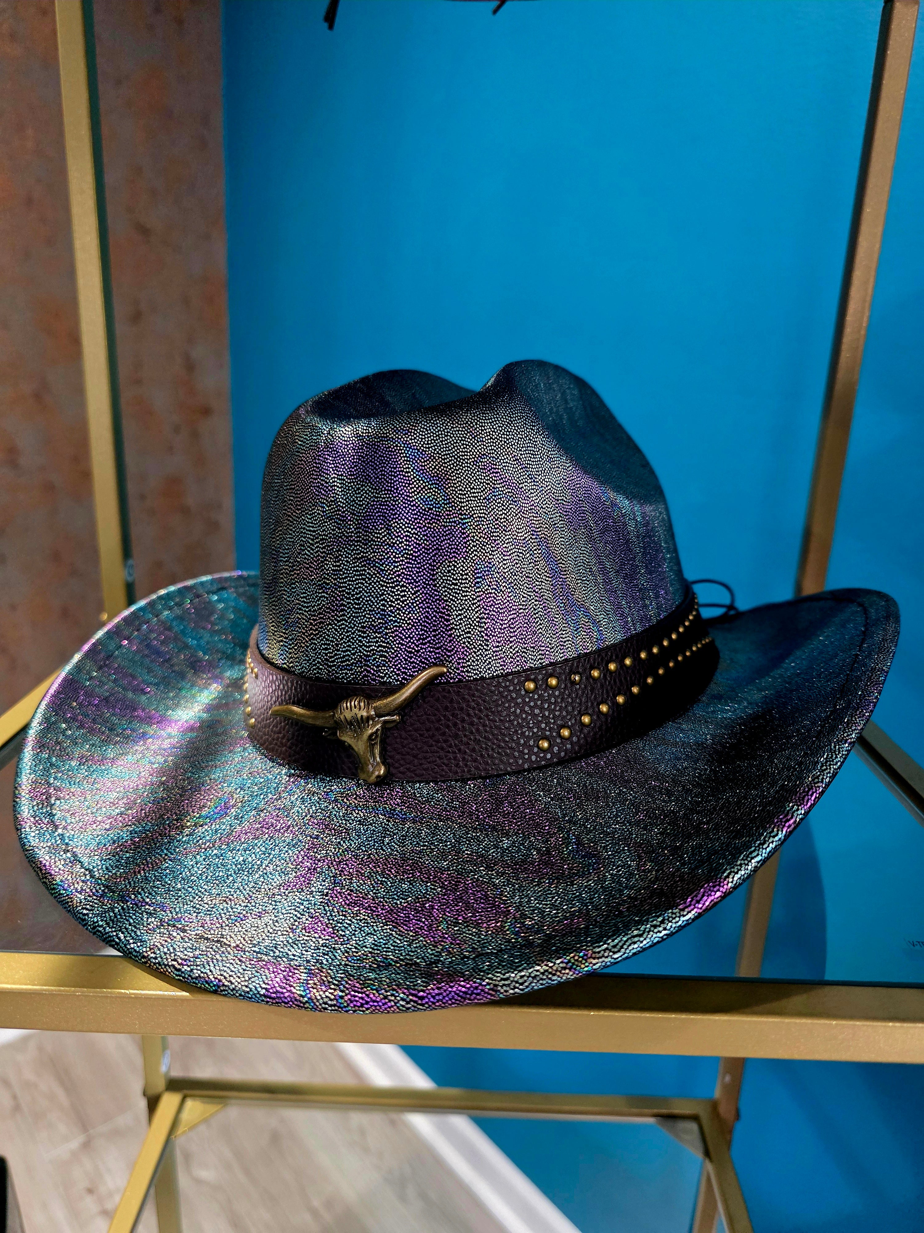 World of Colors Swirl Cowgirl Hat