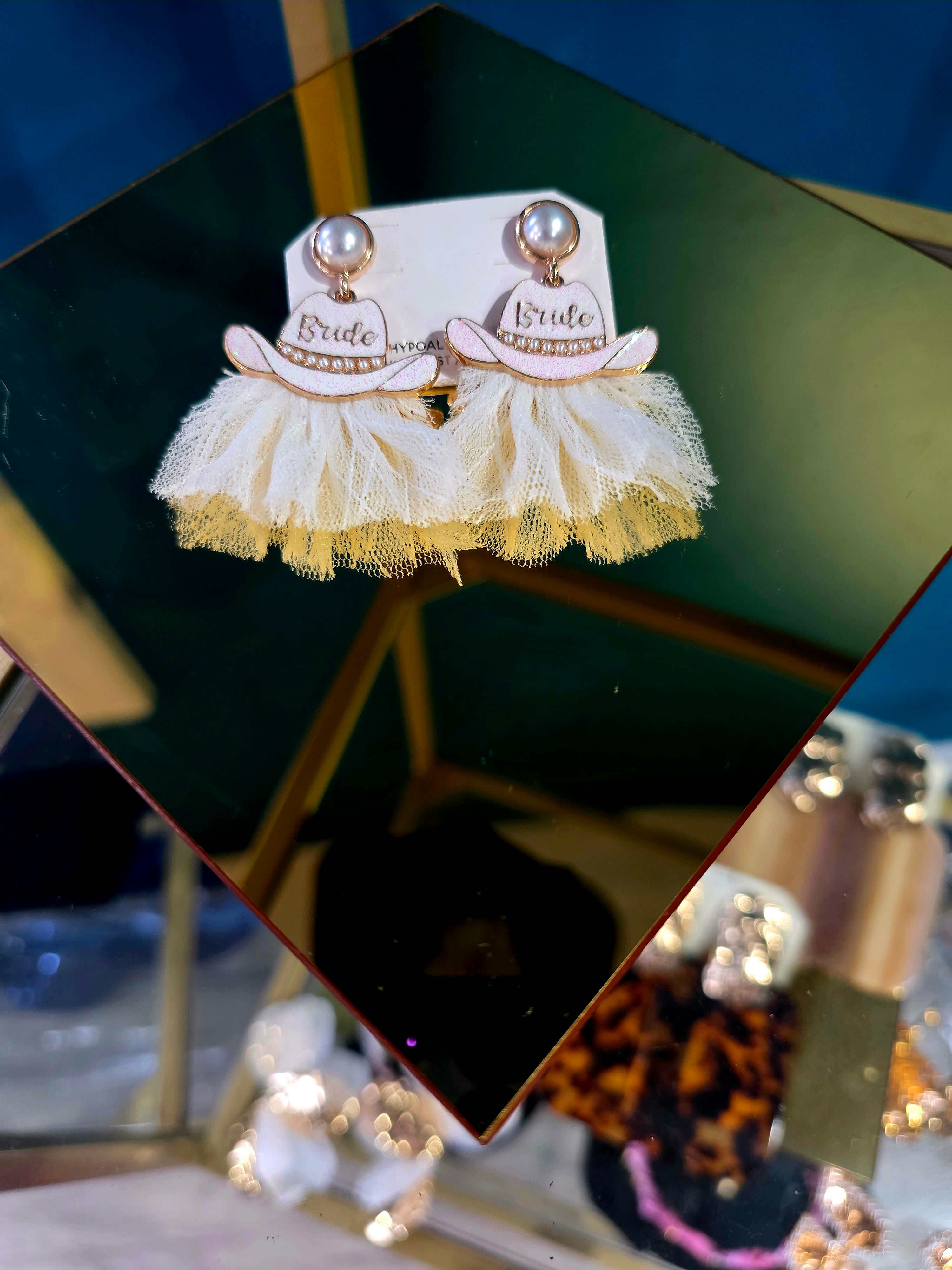 Chiffon Bride Earrings