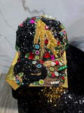 Camouflage Lot Of Junk Custom Cap