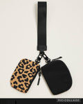 Dual Wristlet Keychain Pouch Bag