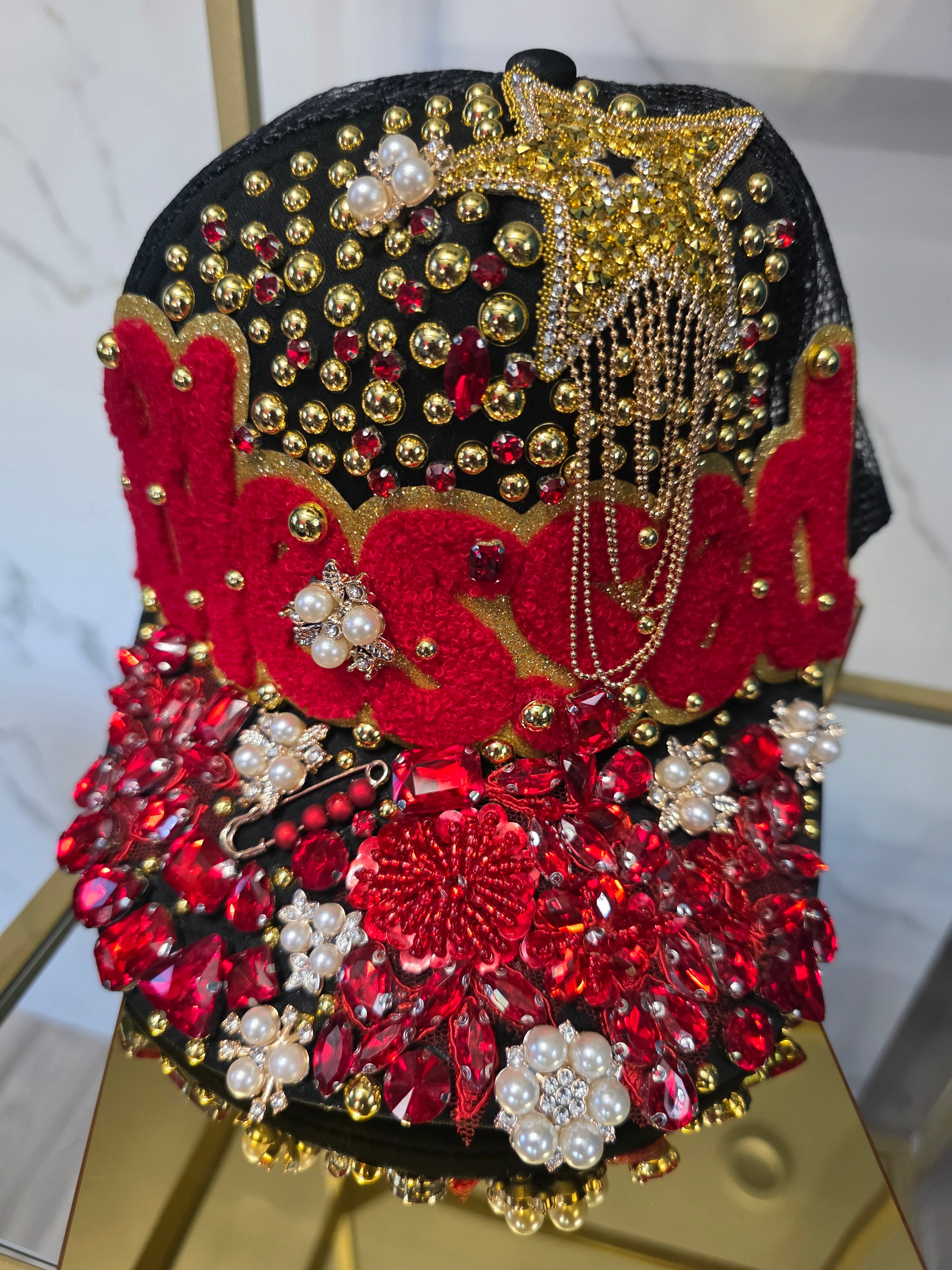 "BLESSED" Bling Junkie Custom Cap