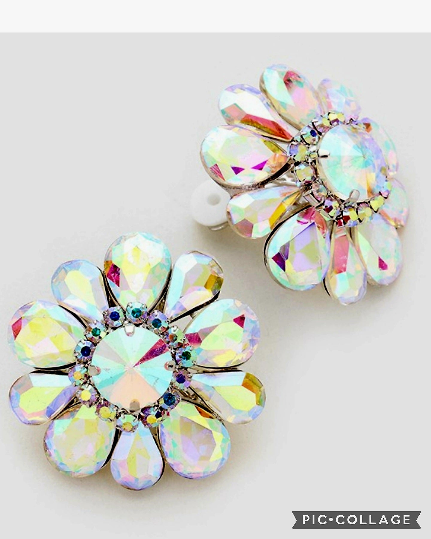 Iridescent Clip Ons