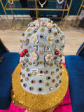 Stones n Pearls All Over Me Cap