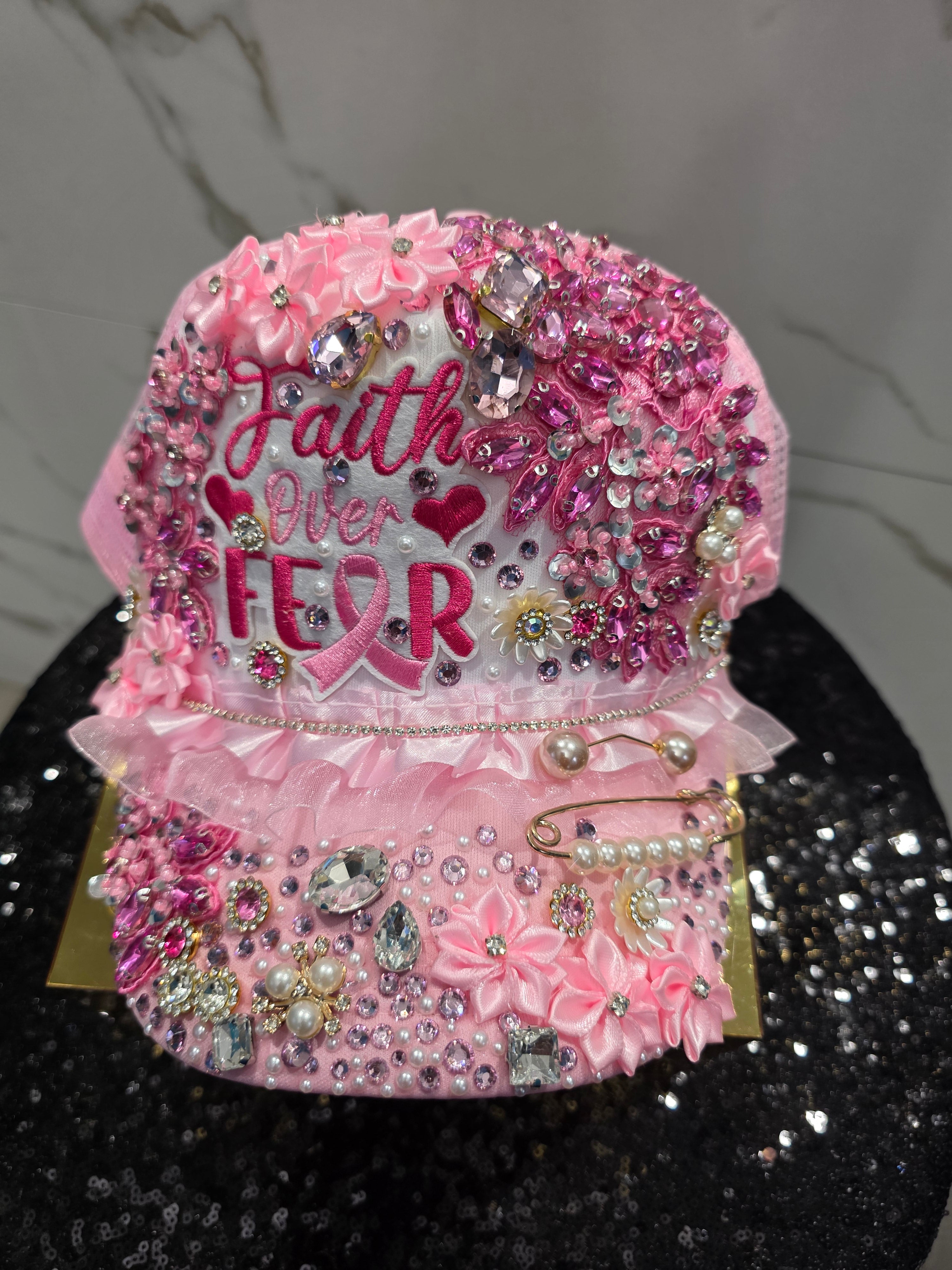 "Faith Over Fear" Junkie Custom Cap