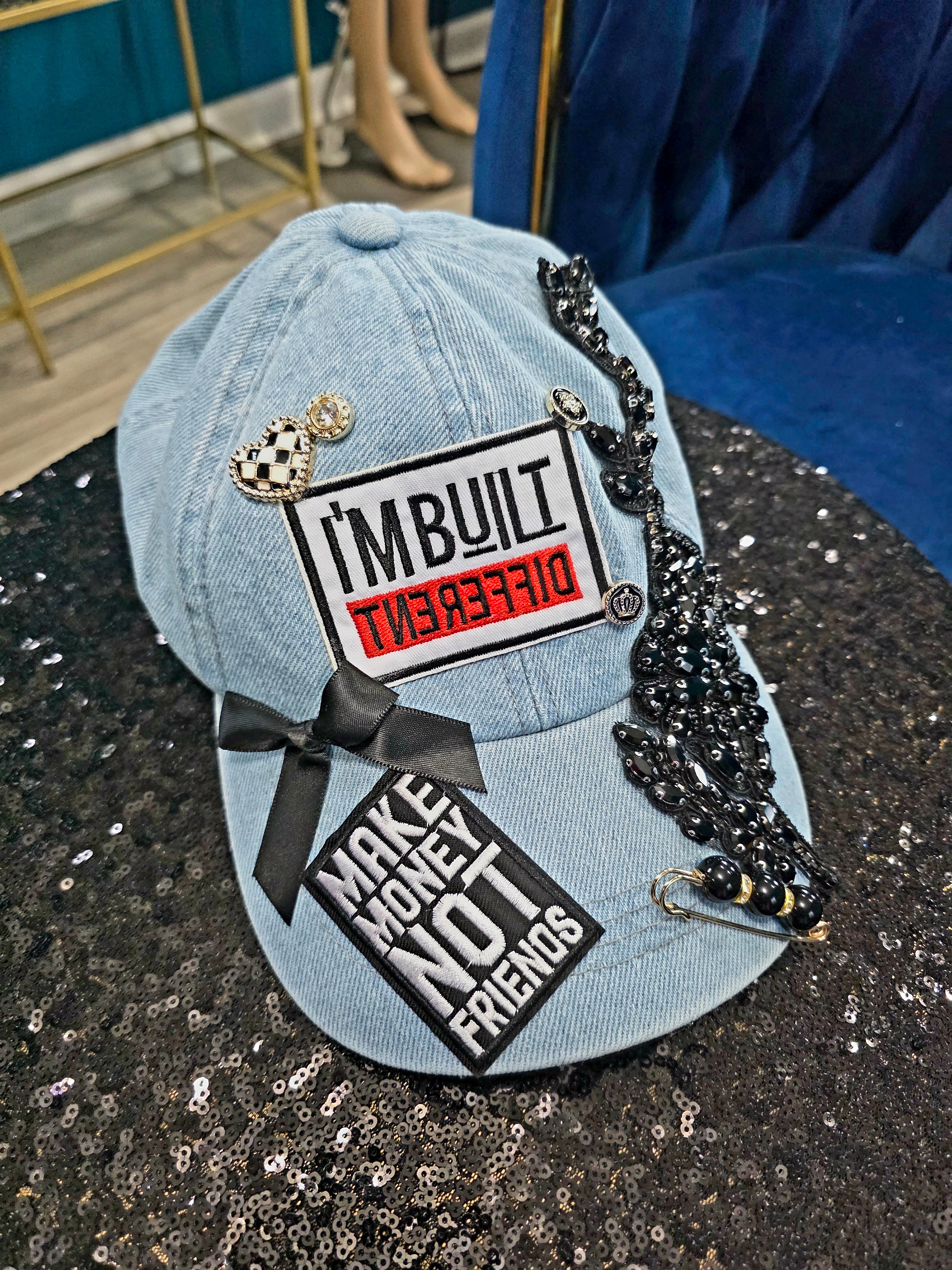 I'm Built Different Patch Custom  Cap