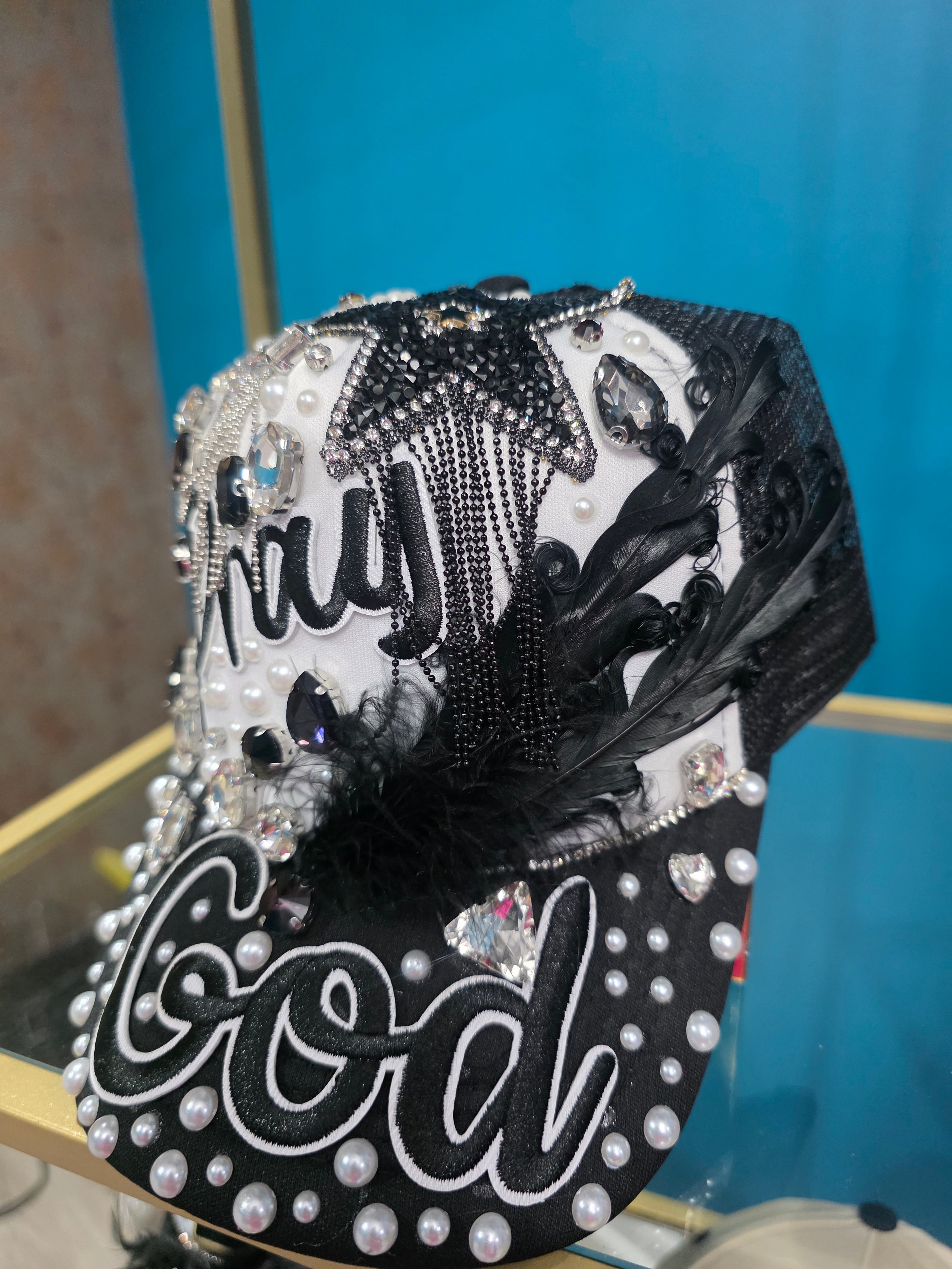 Pray🙏 GOD🕳Bling Custom Cap