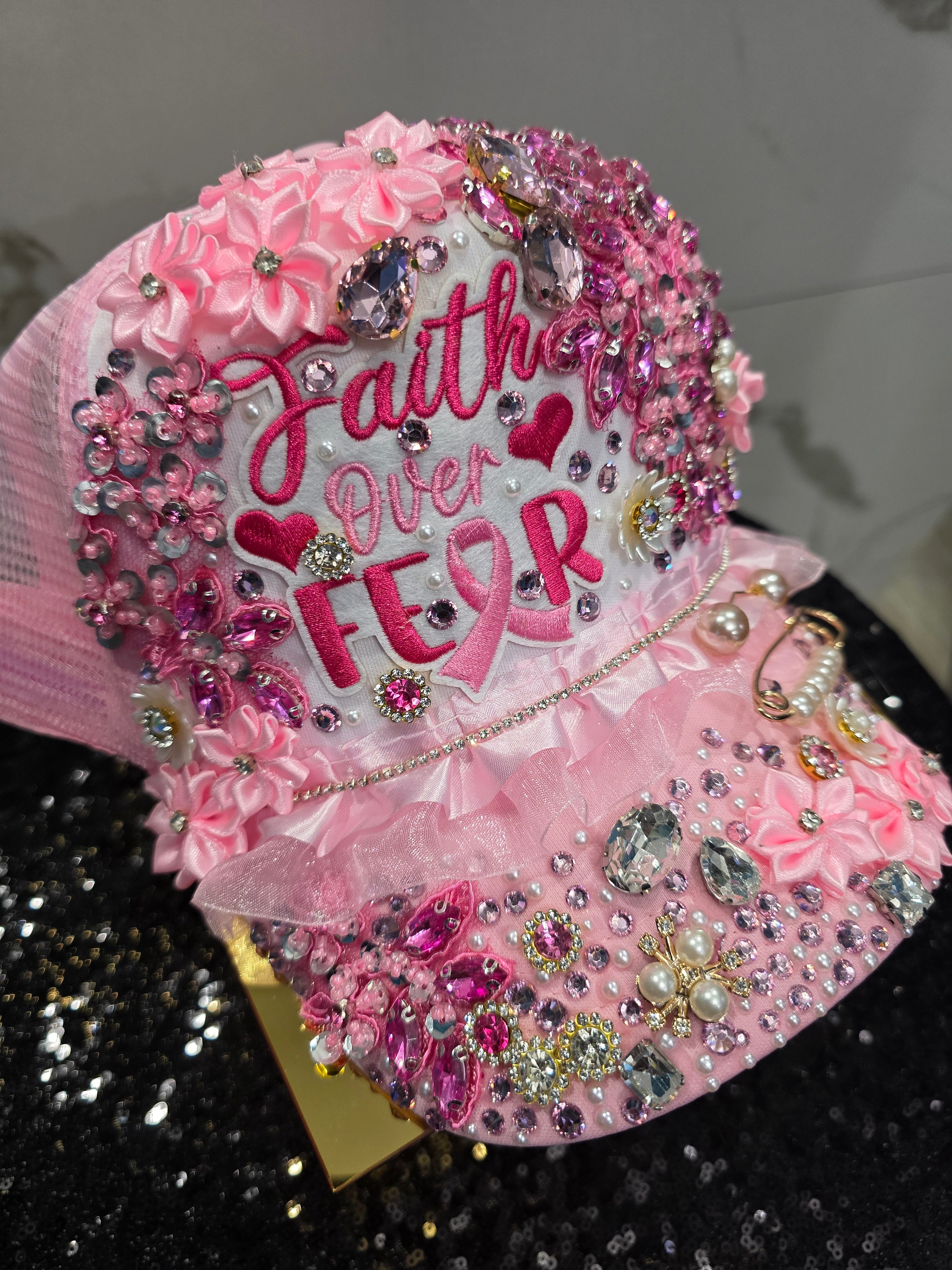 "Faith Over Fear" Junkie Custom Cap