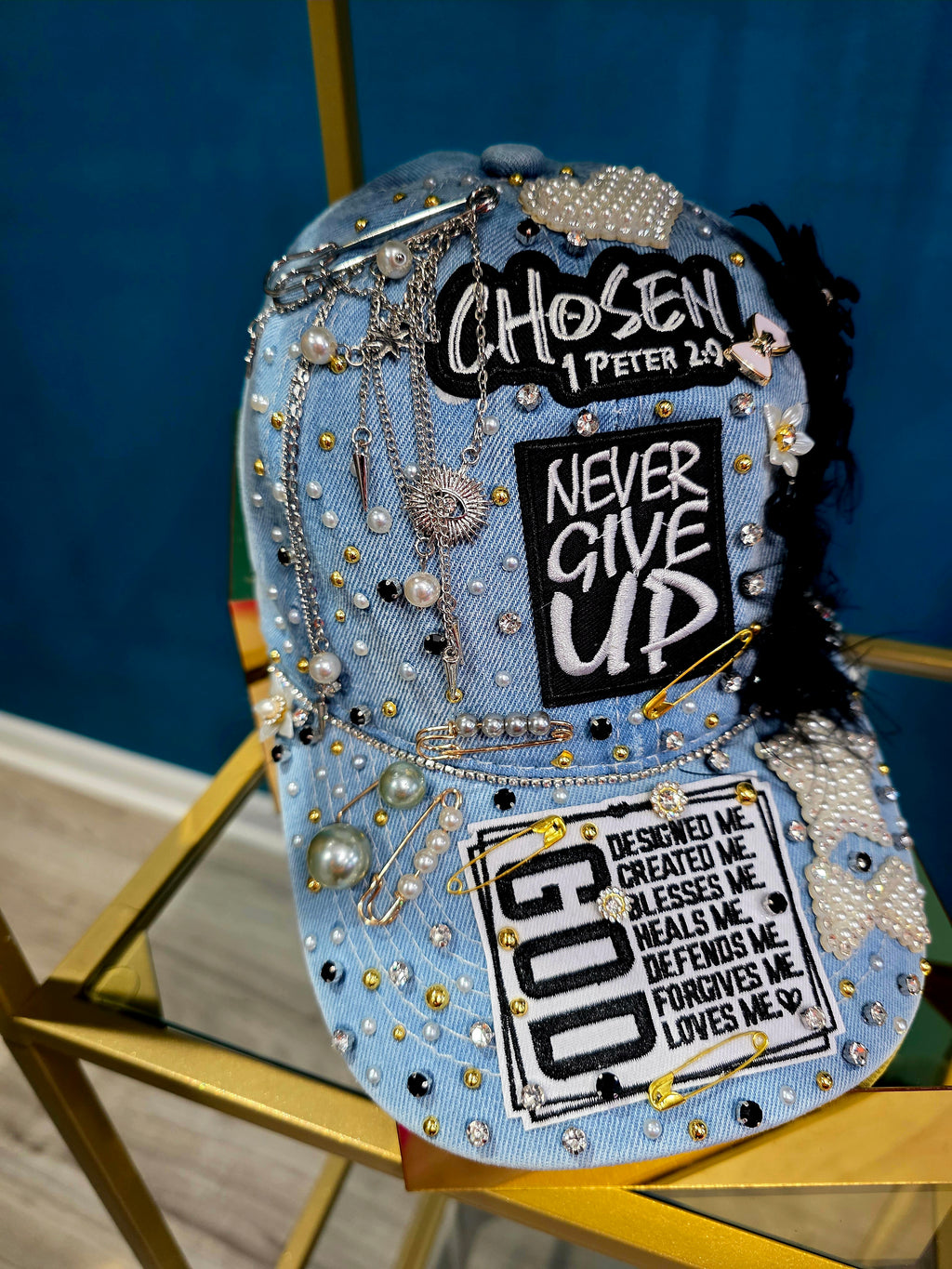 "God Have You" Custom Cap