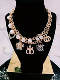 Double Charm Necklace