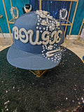 B.O.U.G.I.E. BLUE.. Custom Cap