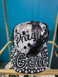 Pray🙏 GOD🕳Bling Custom Cap