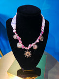 Satin Charm Bandana Necklace