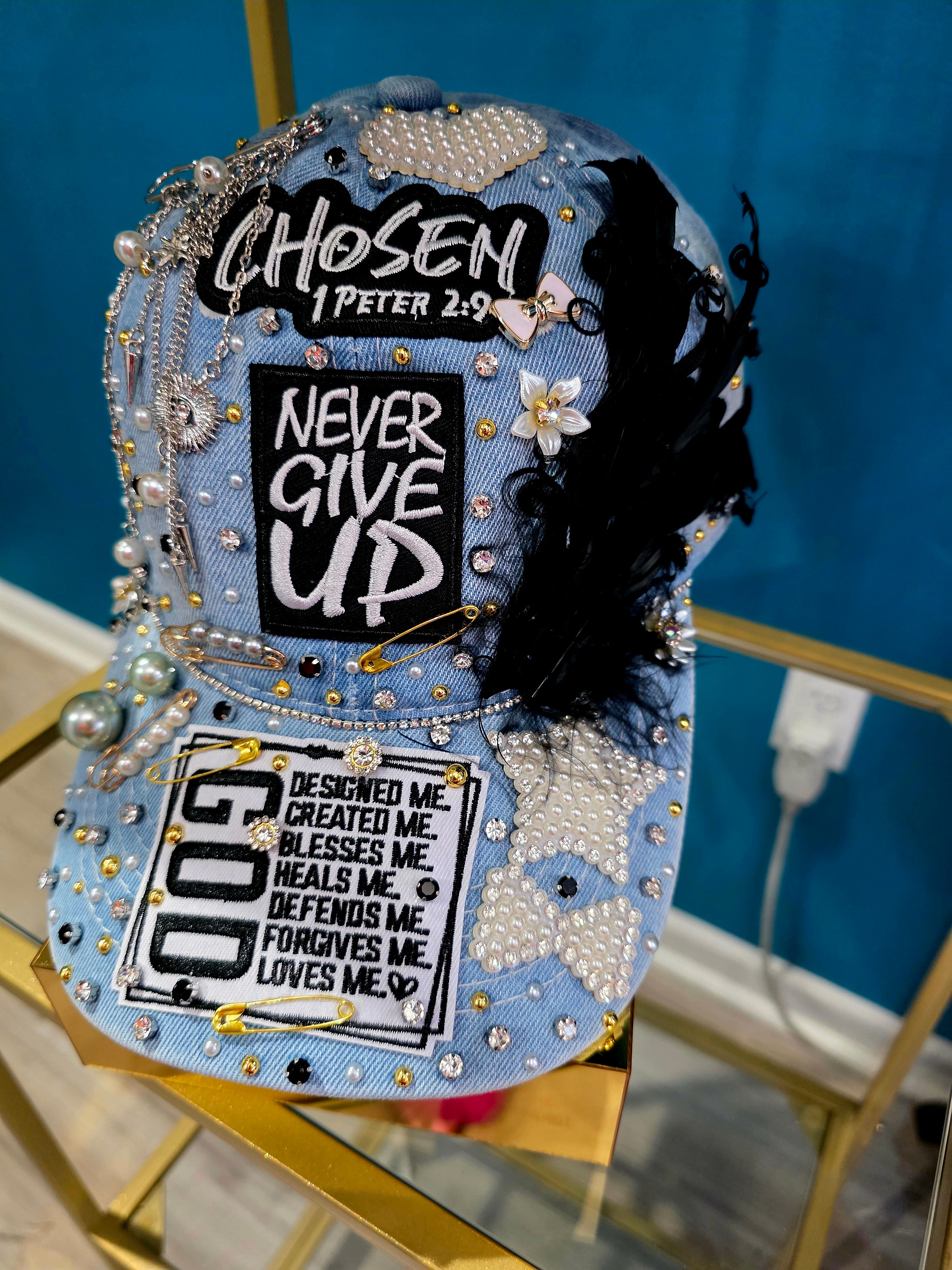 "God Have You" Custom Cap