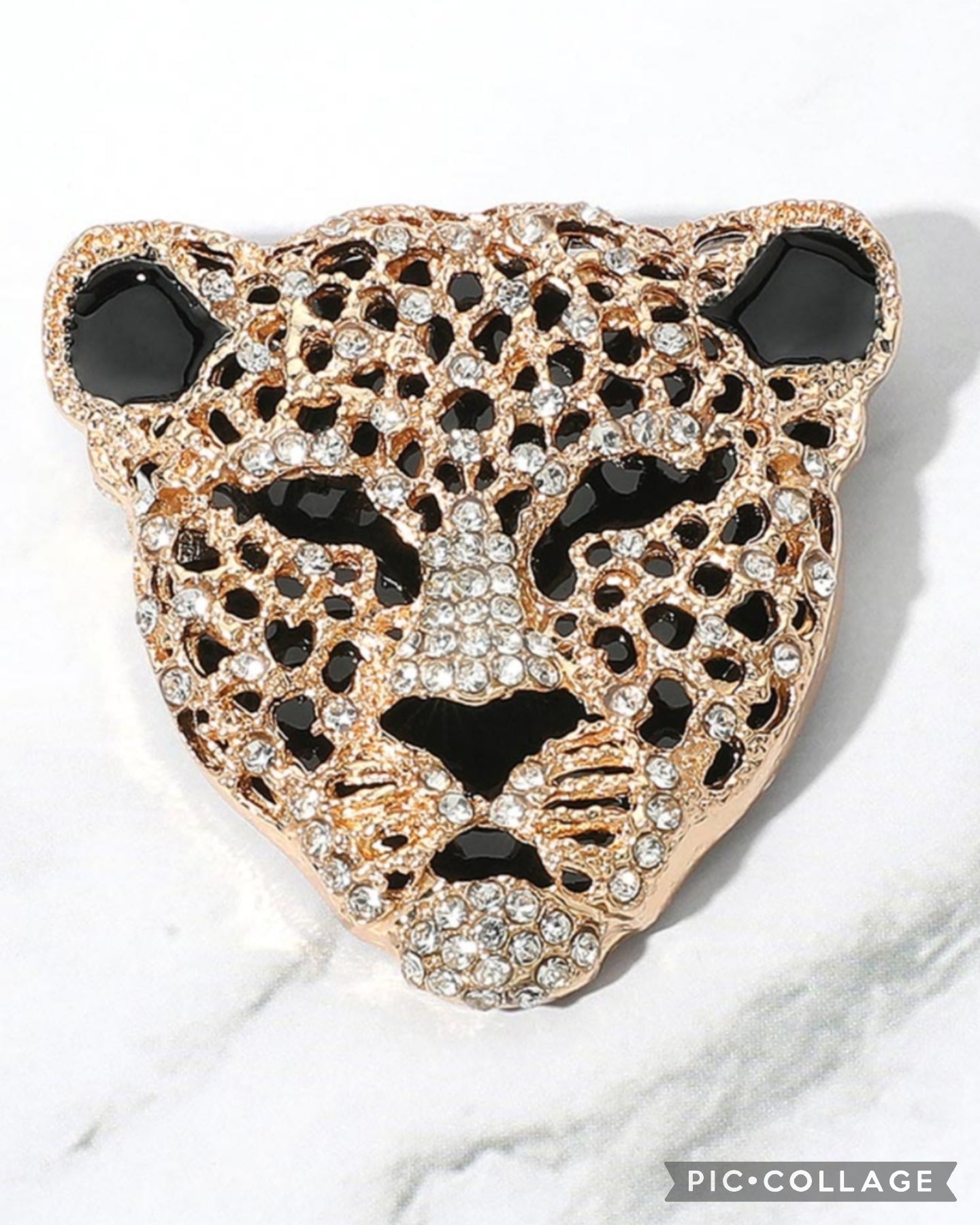 Detailed of Rhinestones Brooch