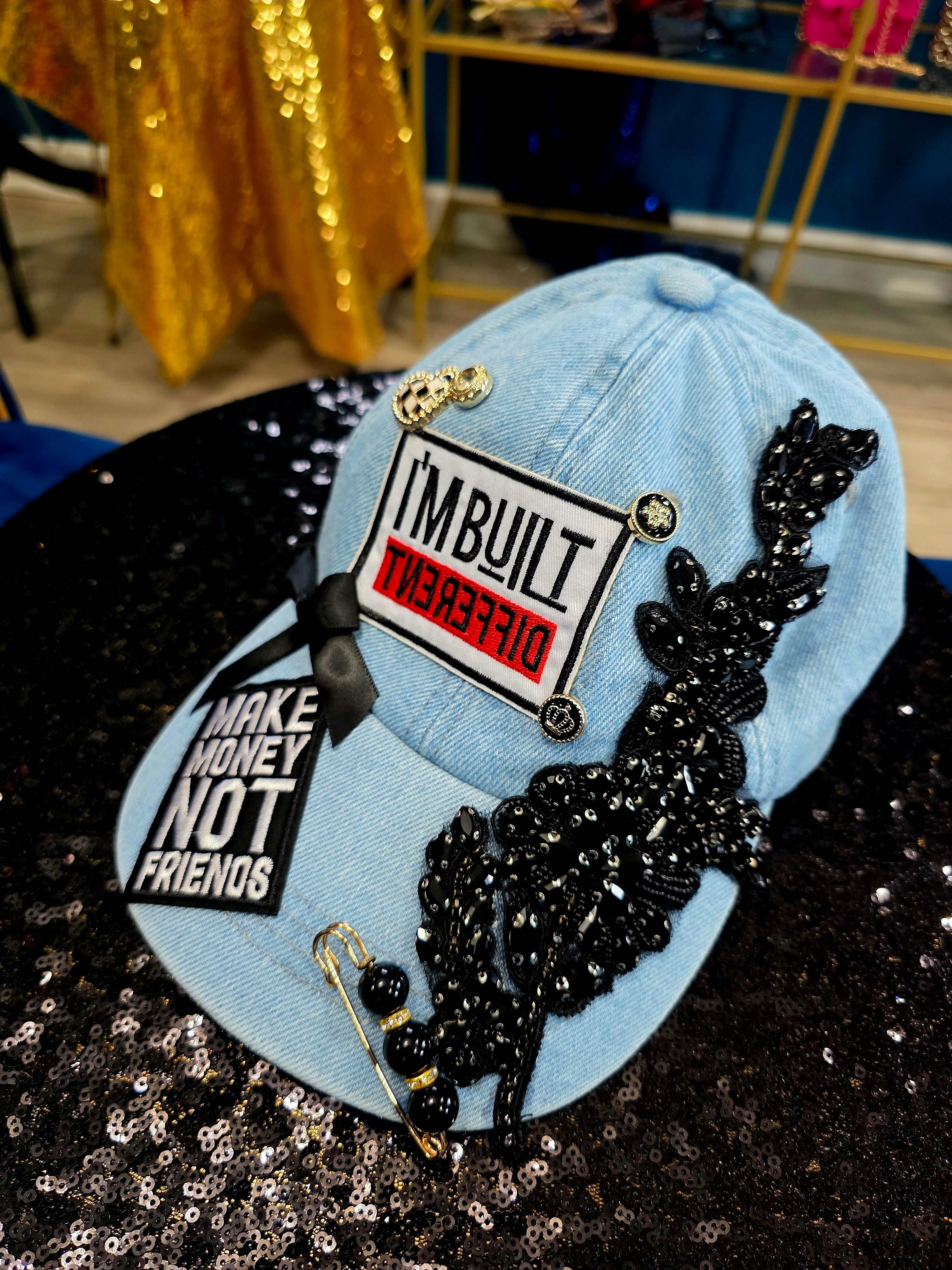 I'm Built Different Patch Custom  Cap