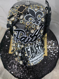 FAITH Dark Gray Denim JUNKIE CAP
