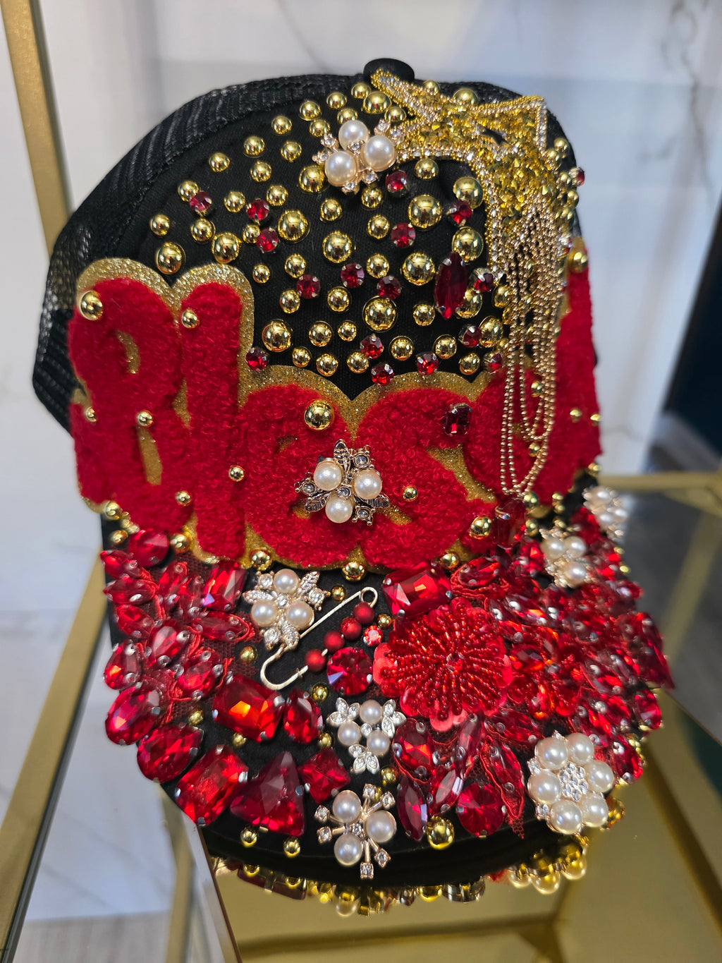 "BLESSED" Bling Junkie Custom Cap