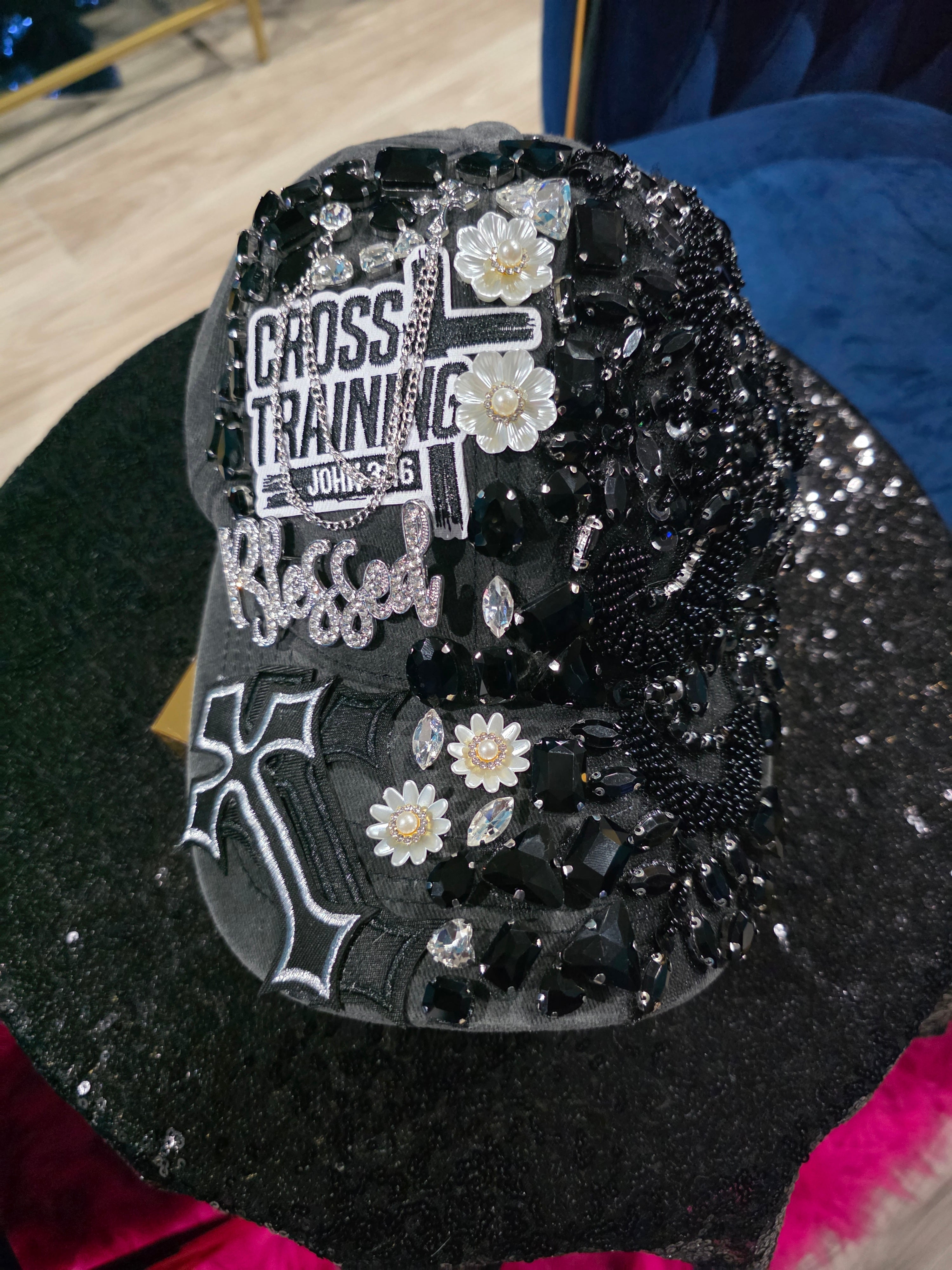 Cross Training John 3:16 Blessed Jewels Cap