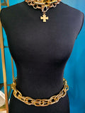 Gold Chain Link Belt